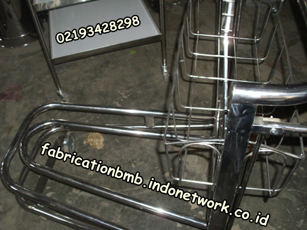 trolley-bandara-airport-stainless